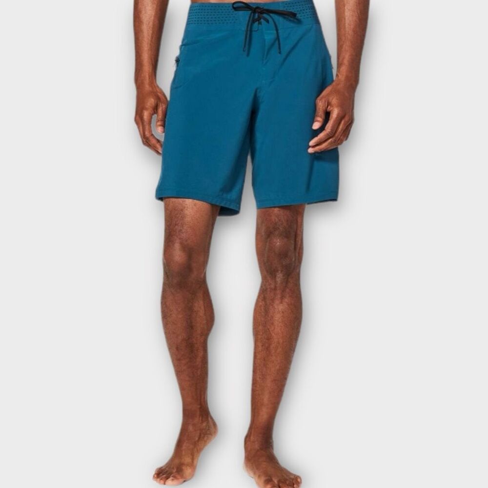 Lululemon Men’s 34 Current State Short 9" Surf Swim Poseidon Blue